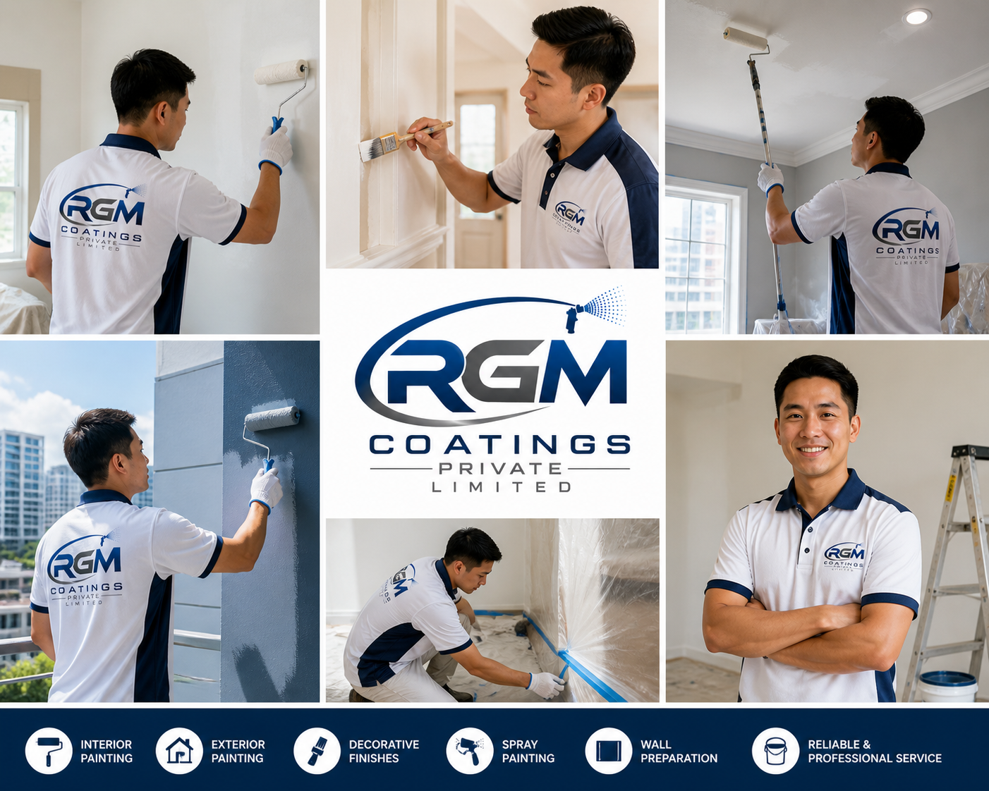 Professional painting and decorating services